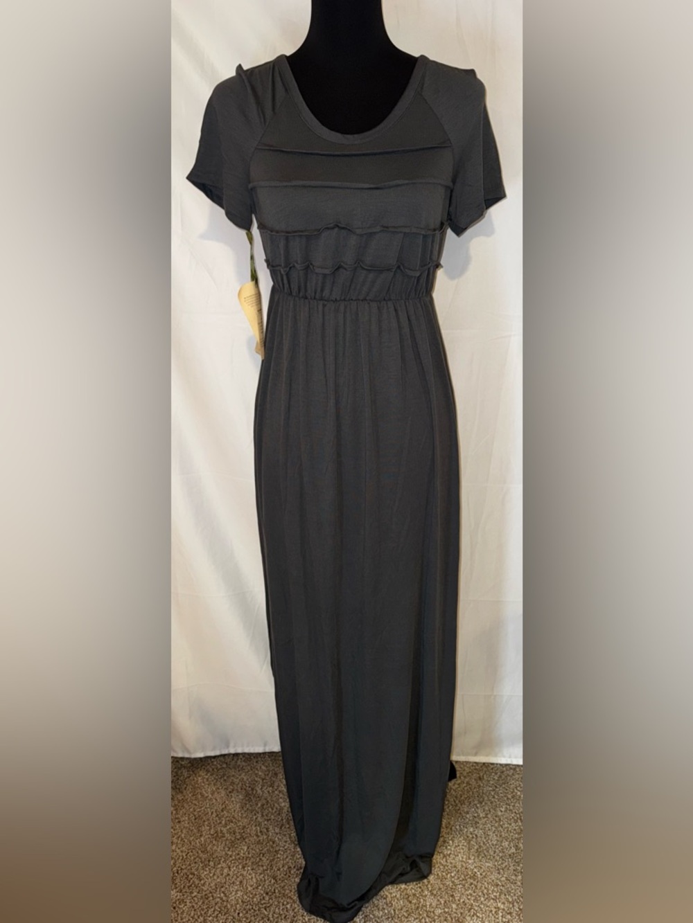 Shabby Apple Charcoal Maxi